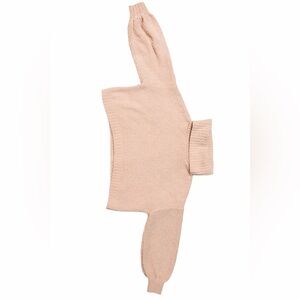 Sky & Sparrow Cozy Knit Turtleneck Sweater Soft Minimalist Size S